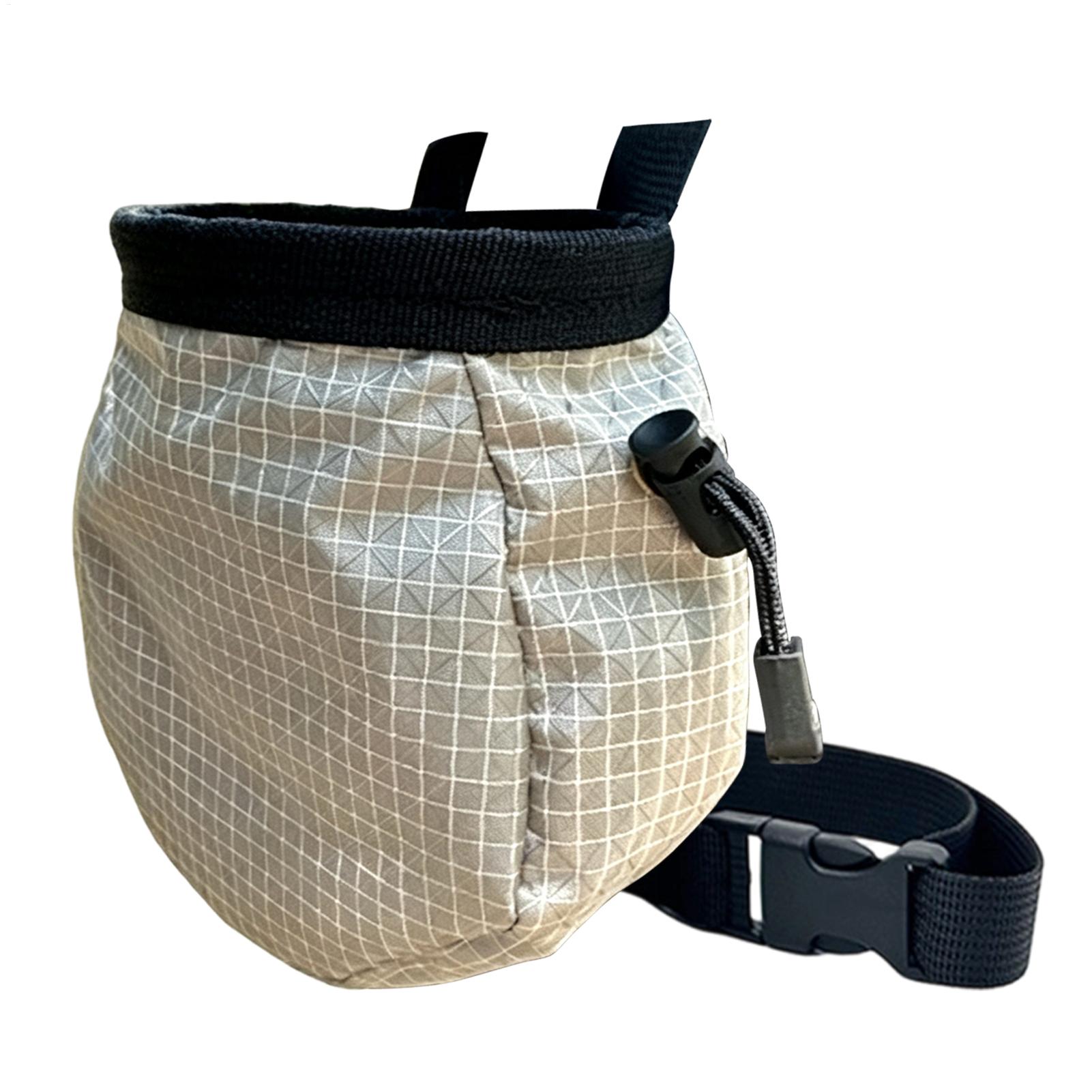 ロッククライミング用チョークバッグ 防水 ポータブル 調節可 - Chalk Bag のレビューと価格