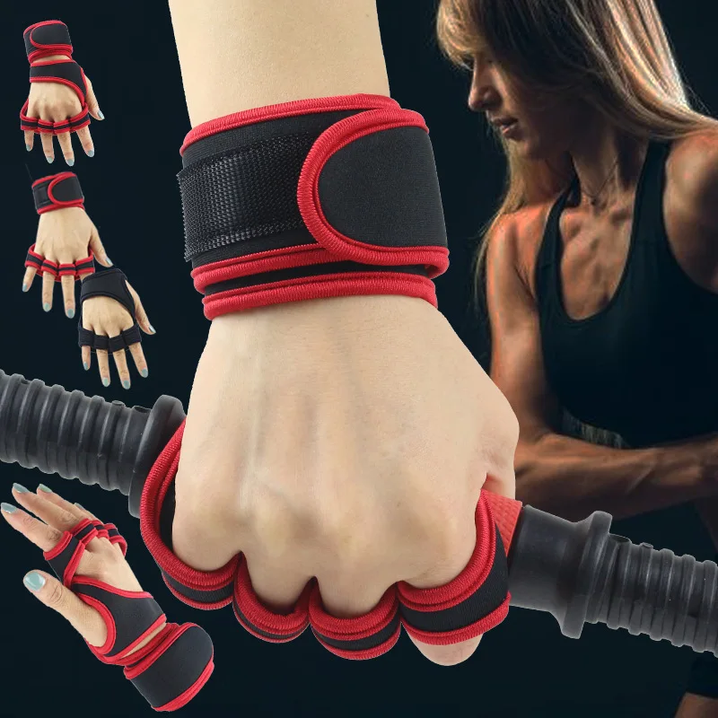 フィットネス用男女兼用グローブ、ジム用、ウェイトリフティング - Weightlifting Gloves のレビューと価格