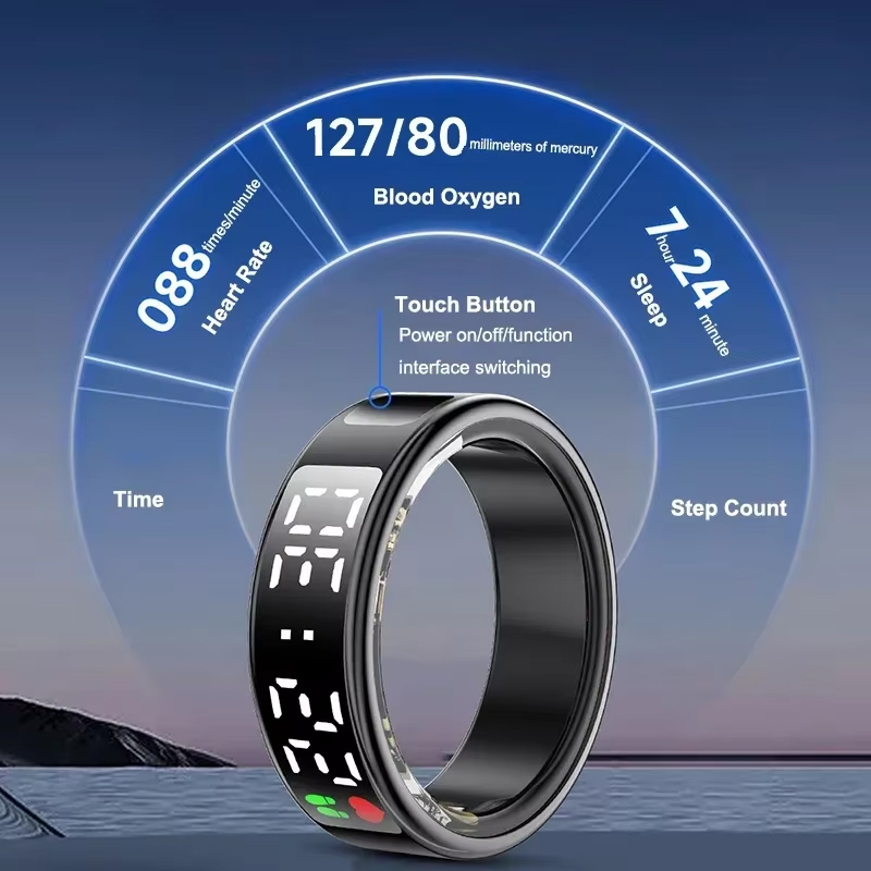 フィットネス スリープ スマートリング LEDディスプレイ搭 - Gymnastic Ring のレビューと価格